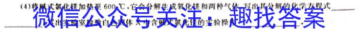 安徽省2023年第七次中考模拟考试练*化学