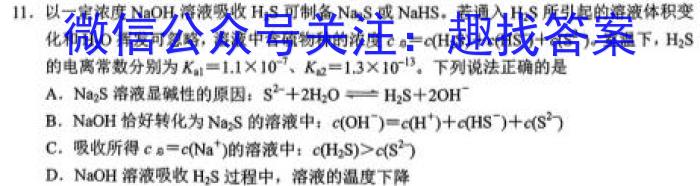 2023年湖南省普通高中学业水平合格性考试仿真试卷(专家版五)化学