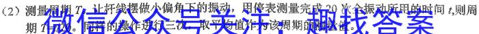 2023年安徽省初中毕业学业考试模拟仿真试卷(二)l物理