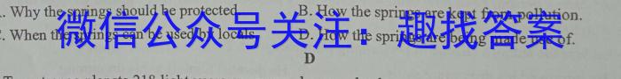 安徽省2023年无为市九年级中考模拟检测（二）英语