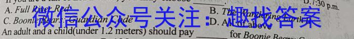 2024-2023学年安徽省九年级下学期阶段性质量检测（七）英语