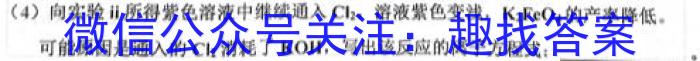 衡水金卷先享题压轴卷2023答案 老高考B三化学