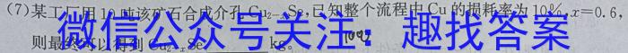 江淮名卷·2023年安徽中考模拟信息卷(七)化学