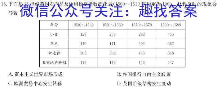 江西省2025届七年级第七次阶段性测试(R-PGZX A JX)&政治