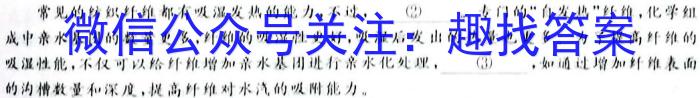 2023届中考导航总复习·模拟·冲刺·二轮模拟卷(四)4语文