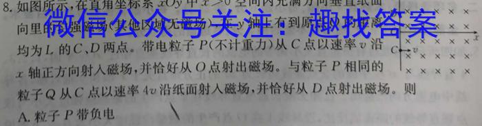 2023届陕西省第五次模拟考试f物理