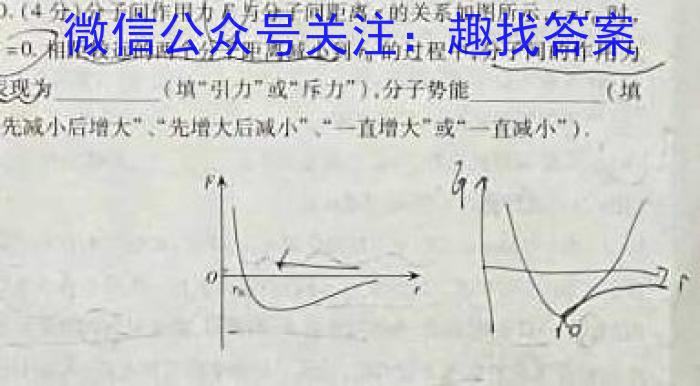 河南省创新发展联盟2023高二下学期4月期中考试（23-419B）f物理