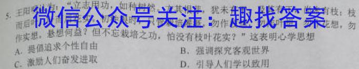2024~2023学年新乡市高二期中(下)测试(23-391B)历史