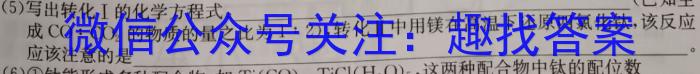 学林教育2023年陕西省初中学业水平考试·名师导向模拟卷(三)化学