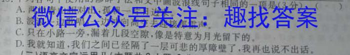 考前信息卷·第七辑 砺剑·2023相约高考 名师考前猜题卷(三)语文