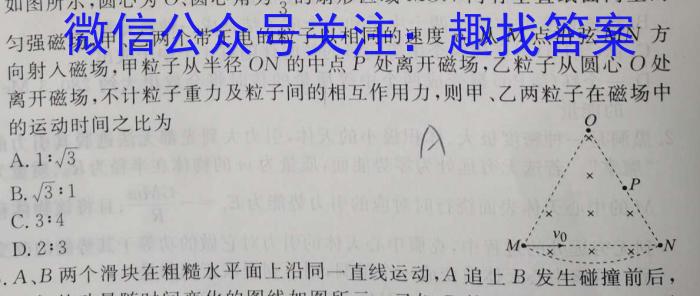 金考卷2023年普通高等学校招生全国统一考试 新高考卷 押题卷(八).物理