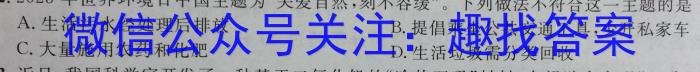 [启光教育]2023年河北省初中毕业生升学文化课模拟考试(一)(2023.4)化学