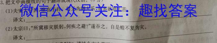 ［滁州二模］滁州市2023年高三第二次教学质量监测语文