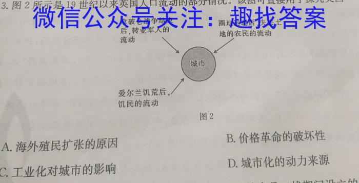 [国考1号19]第19套 高中2023届高考适应性考试历史