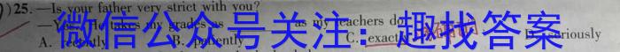 陕西省2023年七年级期中教学质量检测（23-CZ162a）英语试题