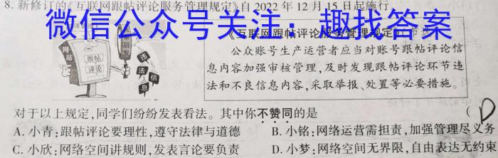 2023届新高考省份高三4月百万联考(478C)地理.