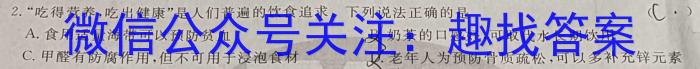 2023年中考导向预测信息试卷(三)化学