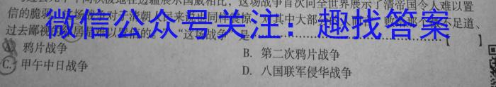 湖北省鄂东南省级示范教学改革联盟学校2022-2023学年高二下学期期中联考历史