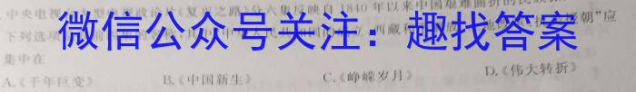 陕西省2023年最新中考模拟示范卷（五）历史