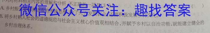 2023年山西省初中学业水平测试靶向联考试卷（二）语文