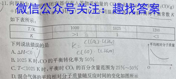 222-2023山西省九年级中考百校联盟考二2(23-CZ130c)化学