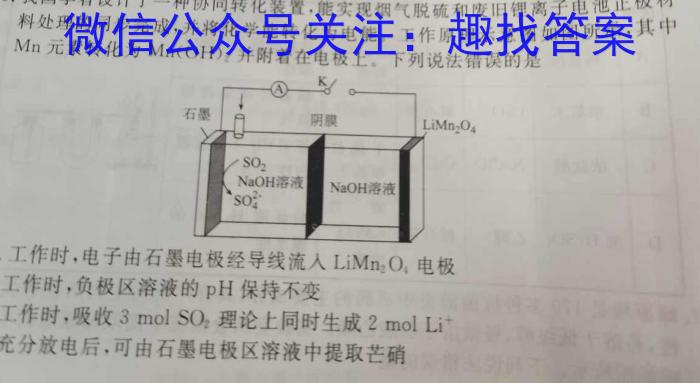 （益卷）2023年陕西省初中学业水平考试A版化学