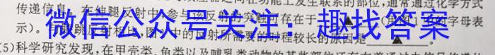 ［甘肃二模］2023年甘肃省第二次高考诊断考试（甘肃二诊）生物