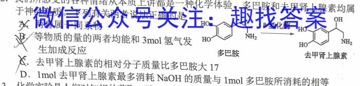 ［榆林三模］榆林市2023届高三第三次模拟检测化学