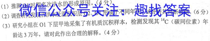 A佳教育·2023年4月高三模拟考试s地理