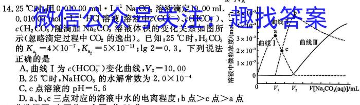 2023年普通高等学校招生全国统一考试专家猜题卷(三)化学