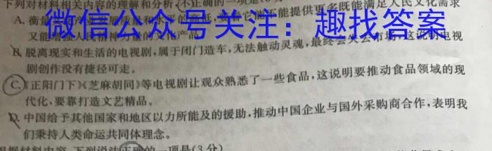 2023年四川大联考高三年级4月联考（478C·B）语文