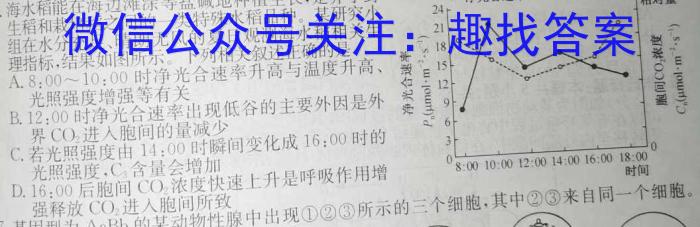 2023届河南省高三高考仿真适应性测试生物