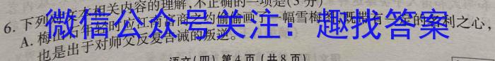 皖智教育 安徽第一卷·省城名校2023年中考最后三模(一)语文