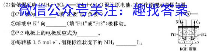 2023年山西省初中学业水平测试靶向联考试卷（二）化学