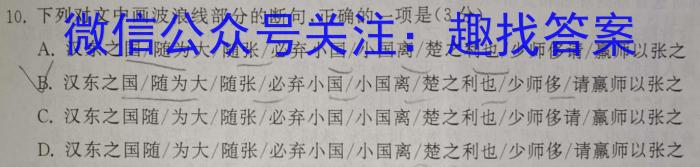 [南开九检]重庆南开中学高2023届高三第九次质量检测(2023.5)语文