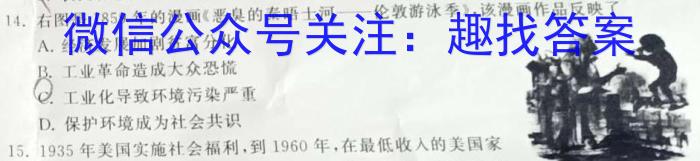 陕西省2023年九年级模拟检测卷&政治