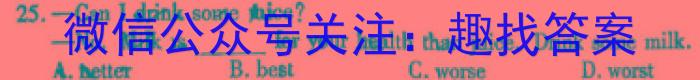 金考卷2023年普通高等学校招生全国统一考试 新高考卷 押题卷(八)英语