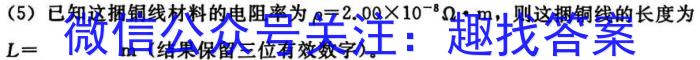 安徽省2023年合肥名校联盟中考内部卷二q物理