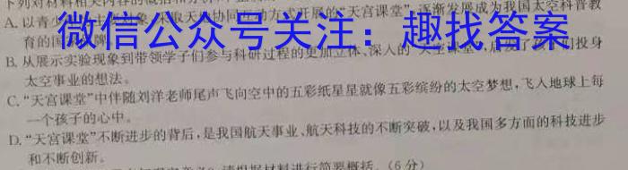 2023年安徽A10联盟高二4月联考语文