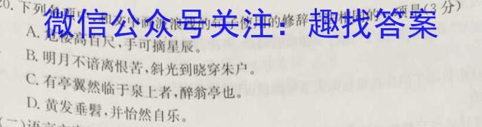 [聊城二模]山东省2023年聊城市高考模拟试题(二)语文