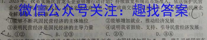 河北省2024-2023学年度第二学期高一年级4月份月考(231549Z)q地理