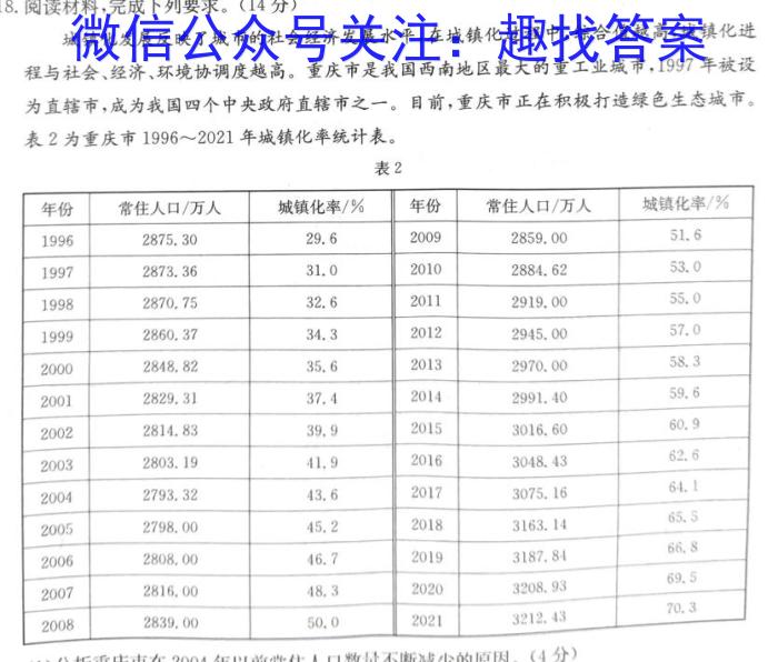 河北省2022-2023学年度第二学期高一年级4月份月考(231549Z)s地理