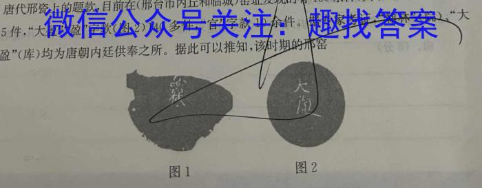 安庆示范高中2023届高三联考(2023.4)历史