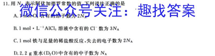 安徽省2025届七年级第七次阶段性测试(R-PGZX G AH)化学