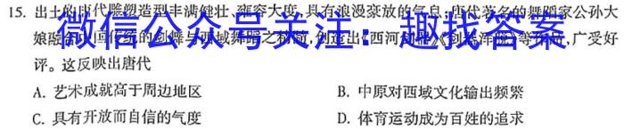 [唐山二模]唐山市2023届普通高中学业水平选择性考试第二次模拟演练历史