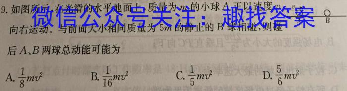 2023届辽宁省高三考试试卷4月联考(23-401C)物理`