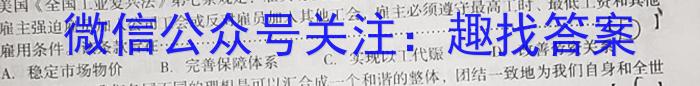 吴忠市2023届高考模拟联考试卷历史试卷