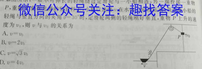 2023年普通高等学校招生全国统一考试 23·JJ·YTCT 金卷·押题猜题(十二)f物理