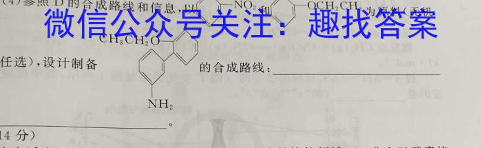 江西省2023年初中学业水平考试适应性试卷（二）化学