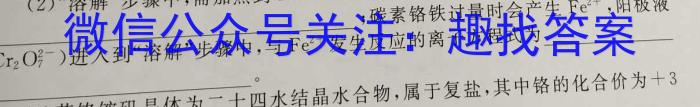 黑白卷 2023年普通高等学校招生全国统一考试(白卷)化学
